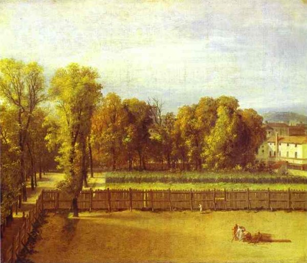 View Of The Garden Of The Luxembourg Palace 1794