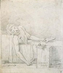 The death of marat 2