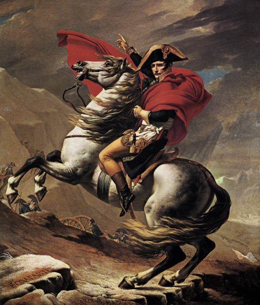 Napoleon at the St. Bernard Pass 1801