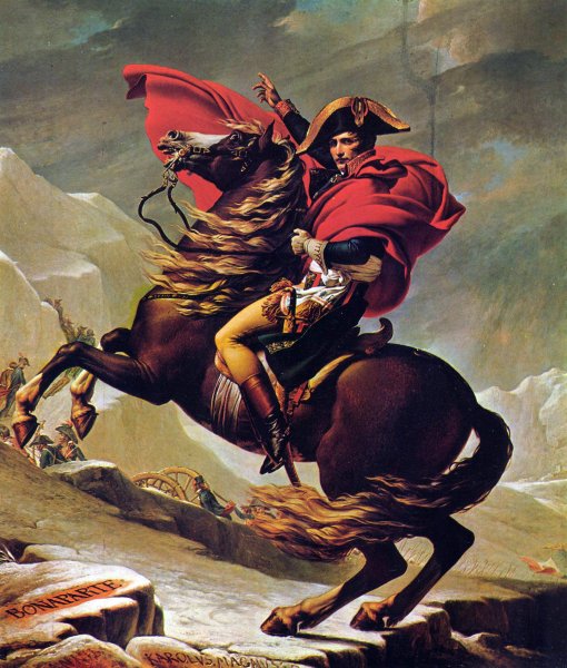 Napoleon Crossing the Alps 2