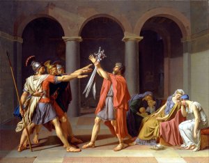 The Oath of the Horatii 1784