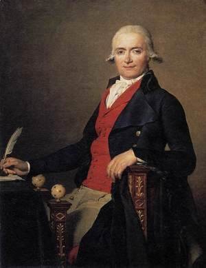 Jacques Louis David - Gaspard Meyer or The Man in the Red Waistcoat